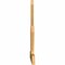 Ekena Millwork Saratoga Rough Sawn Timber Gable Bracket, Western Red Cedar, 72"W x 48"H x 2"D x 6"F, 16/12 Pitch GBW072X48X0206SAR00RWR - alternate 3